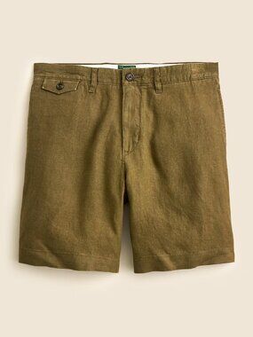J. Crew 8.5" Linen Short